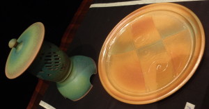 Ted Driediger platter & lantern