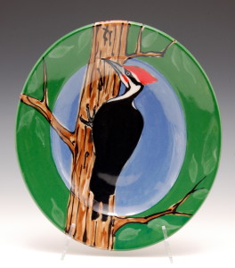 Pileated Woodpecker plate