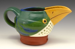 large green Jugbird