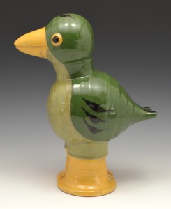 Tall Green Bird (not a jug)