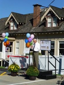 Previous Port Moody mayor David Driscoll was MC