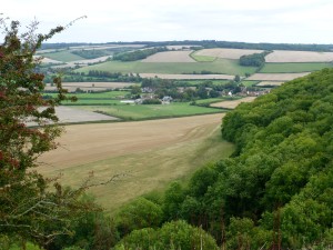 Shroton, seen from Hambledon Hill