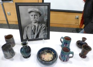 Axel Ebring & some of his pots