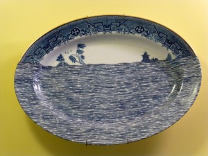 Paul Scott platter (surely depicting Global Warming)