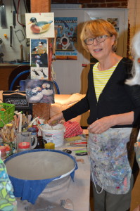 Renee's making a platter!