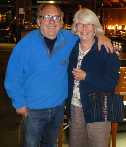 after dinner at 'The Boathouse', Port Moody