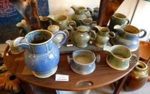 Steve Harrison salt glazed pots