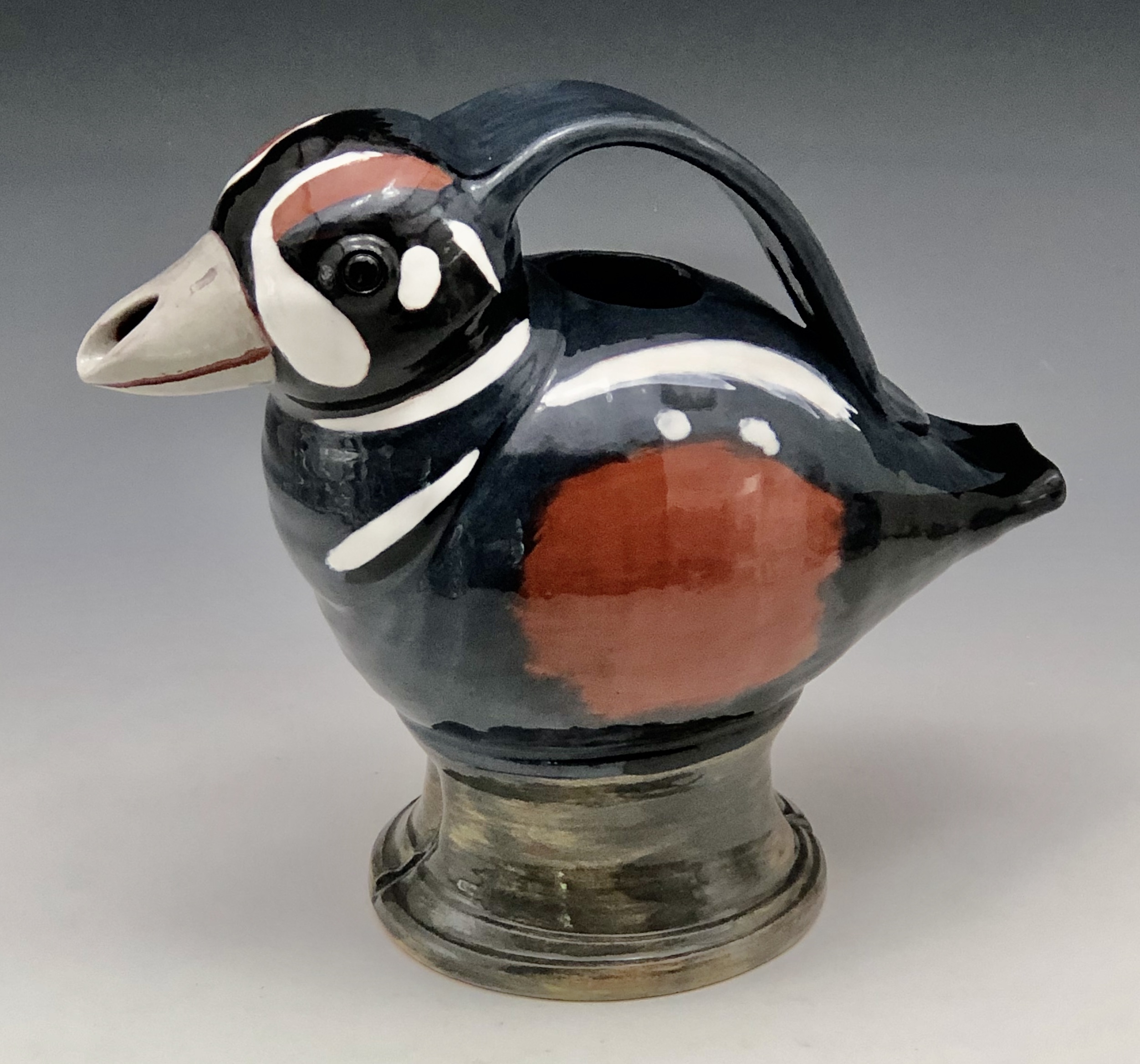 Read more about the article Harlequin Duck jug
