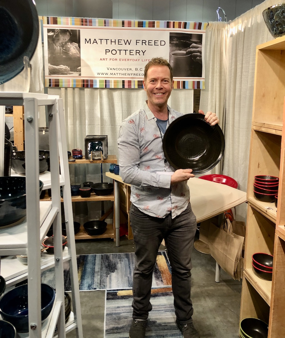 Matthew Roland Pottery Potters in Circle Craft Christmas Market – Gillian McMillan — Rara Avis